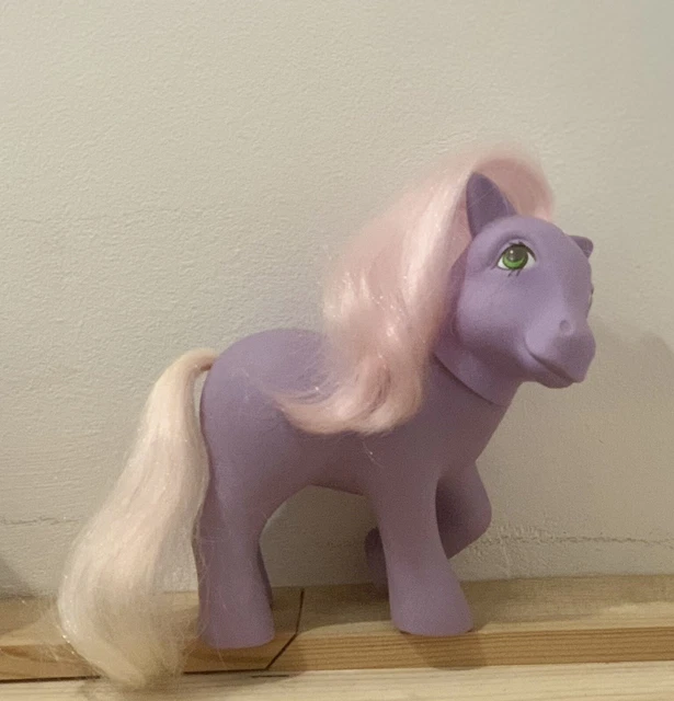Mlp G1 Rearing MY LITTLE PONY G1 Princess Variant Happy Tail Purple £175.00 - PicClick UK
