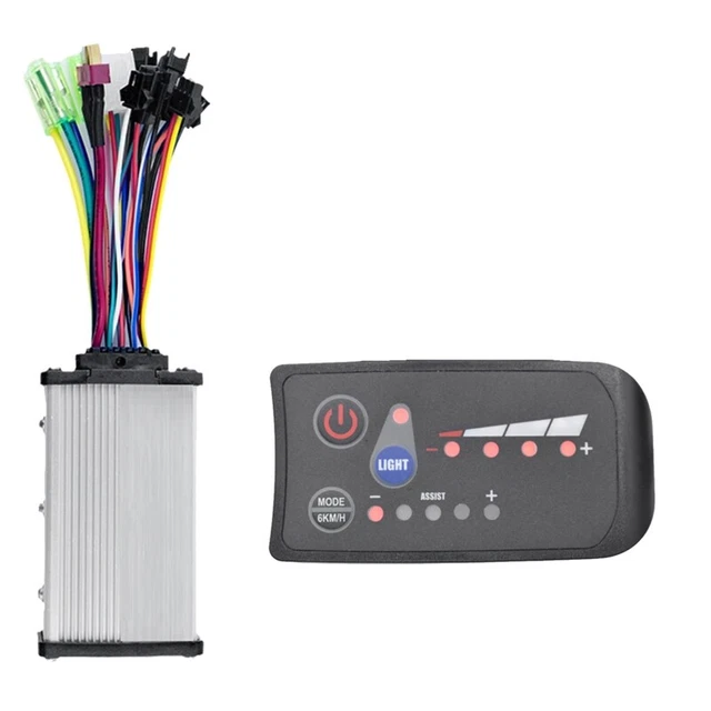 S810 E-BIKE METER LED Display+36V 350W Sine Controller for Electric ...