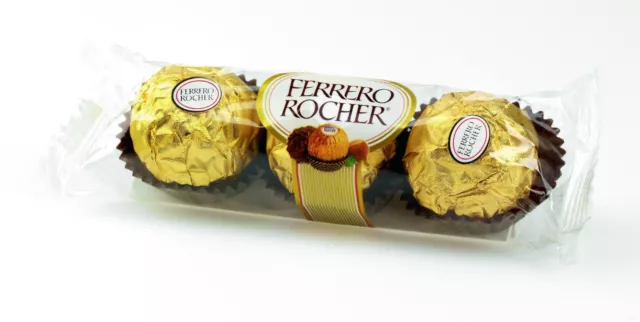 Ferrero Rocher Luxury Hazelnut Chocolates the Golden Experience 38g 1.34oz