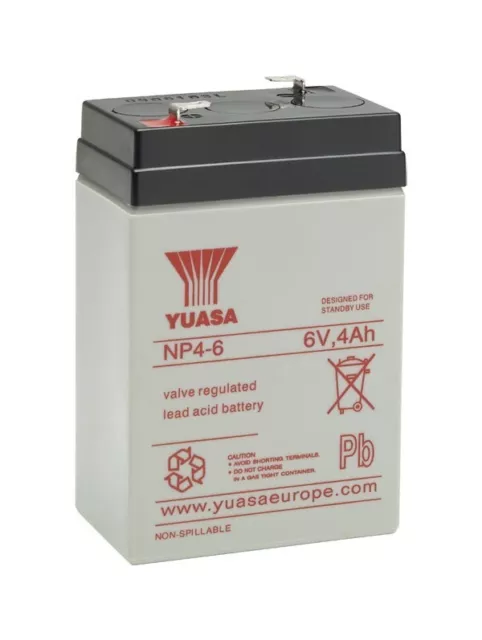 Batterie Yuasa  Np4-6