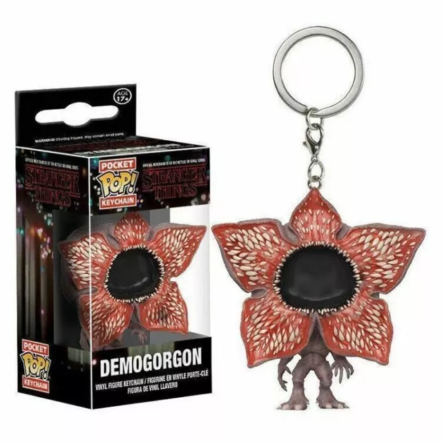 New Demogorgon Funko Pop Pocket Keychain Figure Pendant Toys In Stock