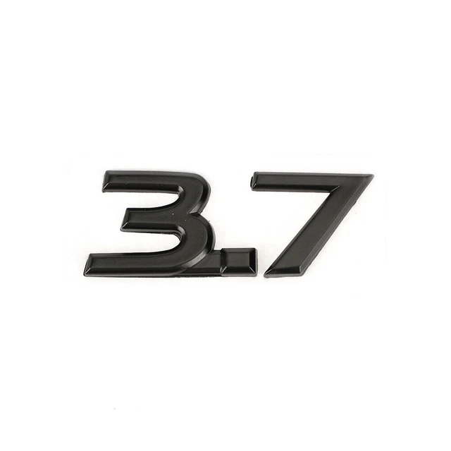 Universal Fit For All Car Badge Sticker Emblem Decal 1pcs Black Accessories