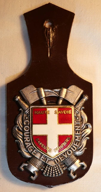SAPEURS POMPIERS - Insigne de sapeurs pompiers HAUTE SAVOIE SDC24LSP012