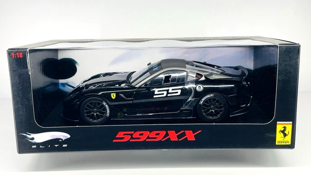 Hot Wheels Elite Ferrari 599 GTO Rouge 1/43 T6267