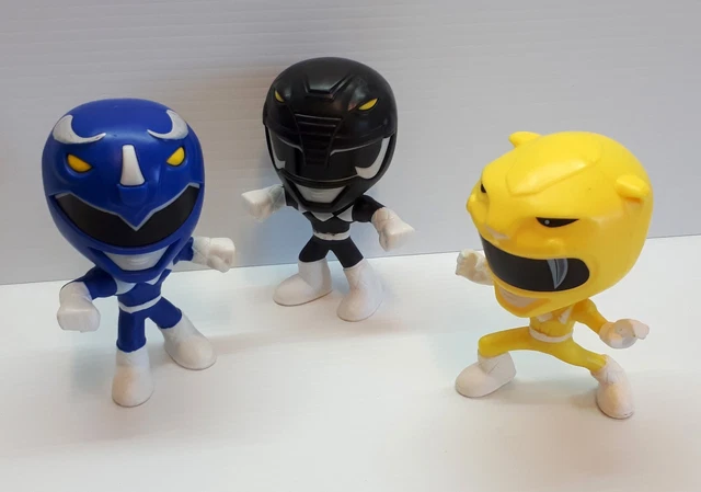 POWER RANGERS 25TH Anniversary Set of Burger King Kids Meal Toys
