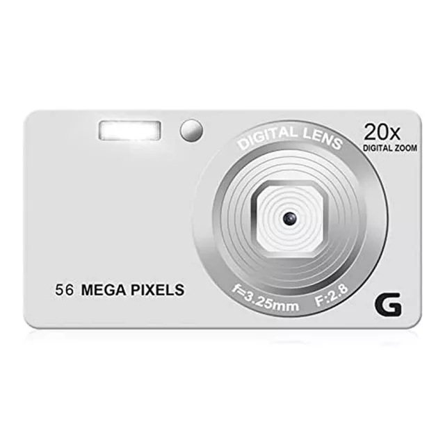 Travel Portable Camera 4K 56MP Point Shoot Cameras 2.7 Inch LCD 56 Million Pixel