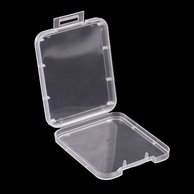 Cf white box cf card protection box plastic transparent various pp white b~j Ht