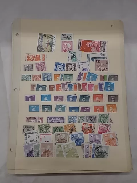 Lot of Worldwide Old Postage Collectible Stamps Mint/Used