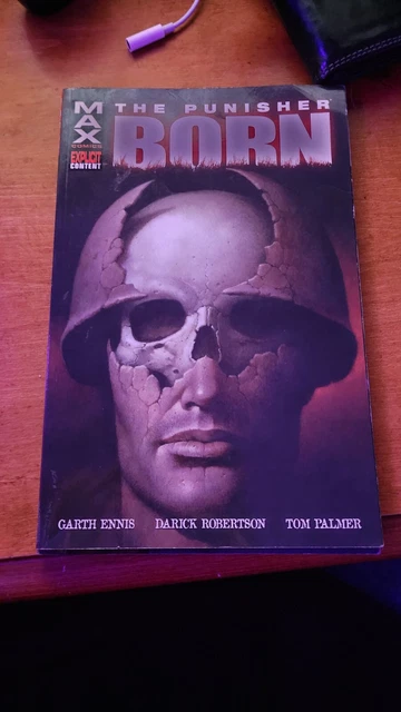 The Punisher Born Paperback Marvel MAX Comics