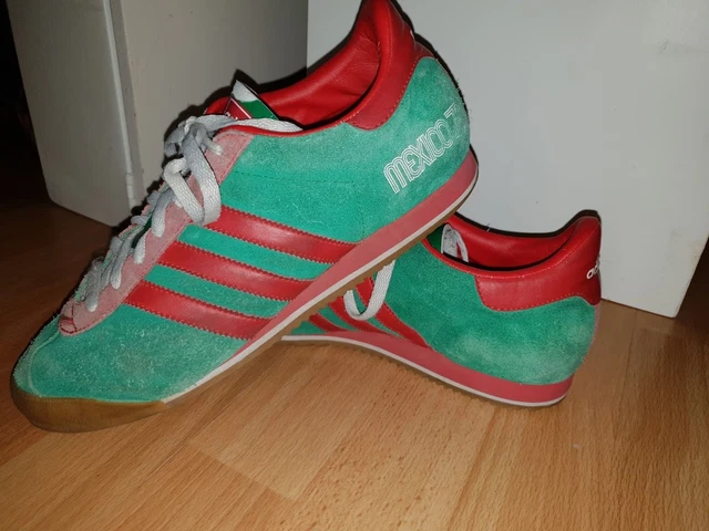 ADIDAS MEXICO 70 Turnschuhe 42 2/3 Sneaker Retro Stil Wildleder Schuhe EUR  33,00 - PicClick DE