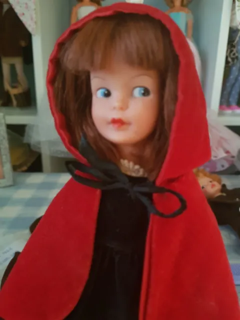 VINTAGE 1960'S RED HAIRED PATCH DOLL to include original clothing.