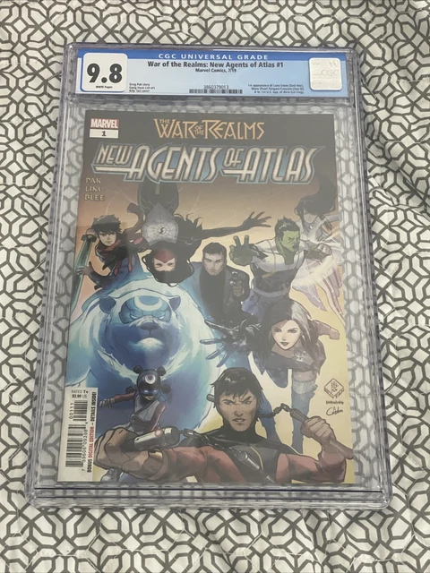 War of the Realms: New Agents of Atlas #1 (2019) CGC 9.8- Read Description