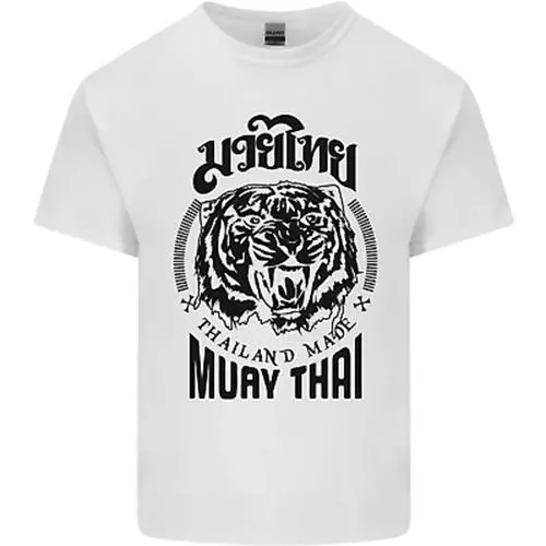 Muay Thaï Fighter Warrior Mma Arts Martiaux Hommes Coton T-Shirt Tee