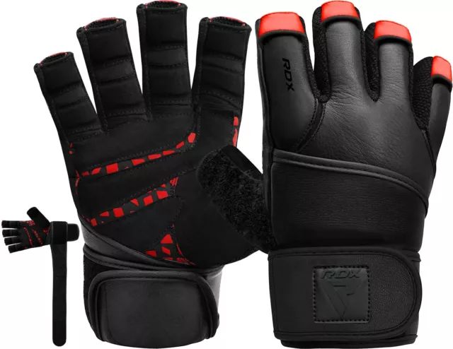 Weight Lifting Gloves by RDX, Workout Gloves, Gym Gloves , bodybuilding Training 3