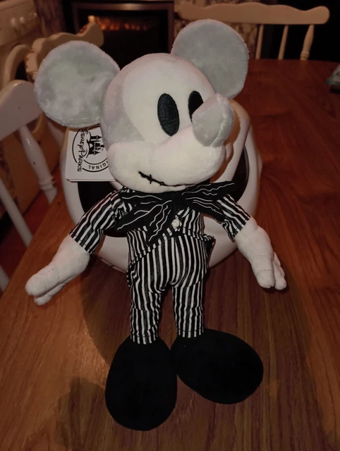 Mickey mouse jack skellington sales plush