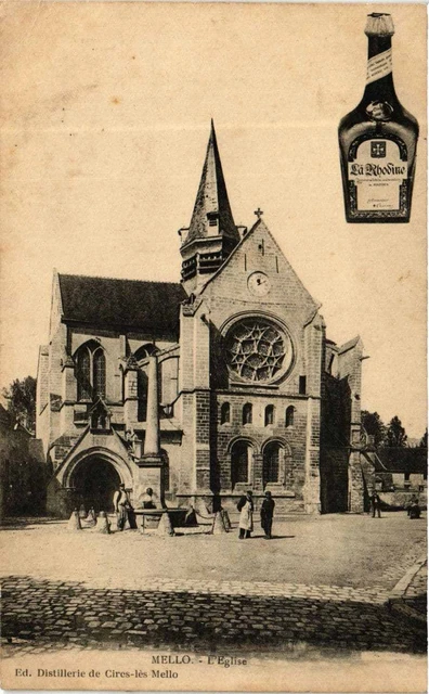 CPA AK MELLO L'Église (375651)