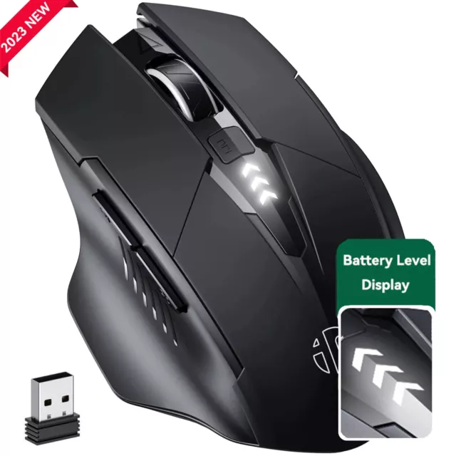 Bluetooth Compatible Mouse Rechargeable 2.4G INPHIC PM6 Wireless Mouse