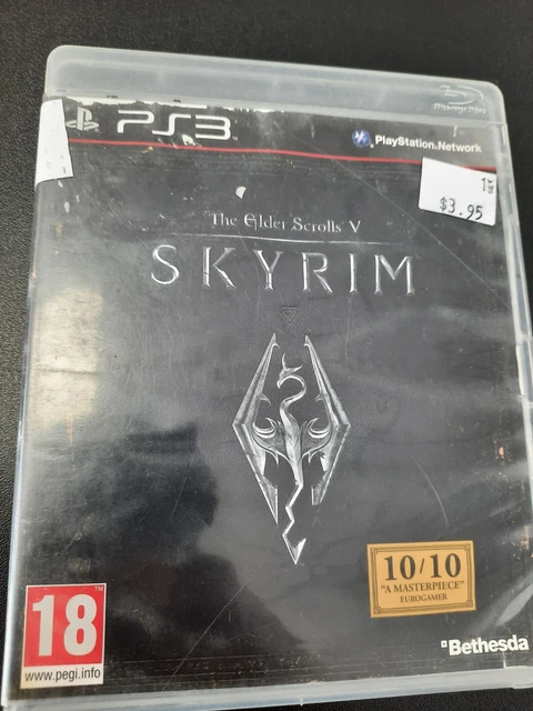 Sony PlayStation 3 PS3 Game  The Elder Scrolls V 5: Skyrim PAL