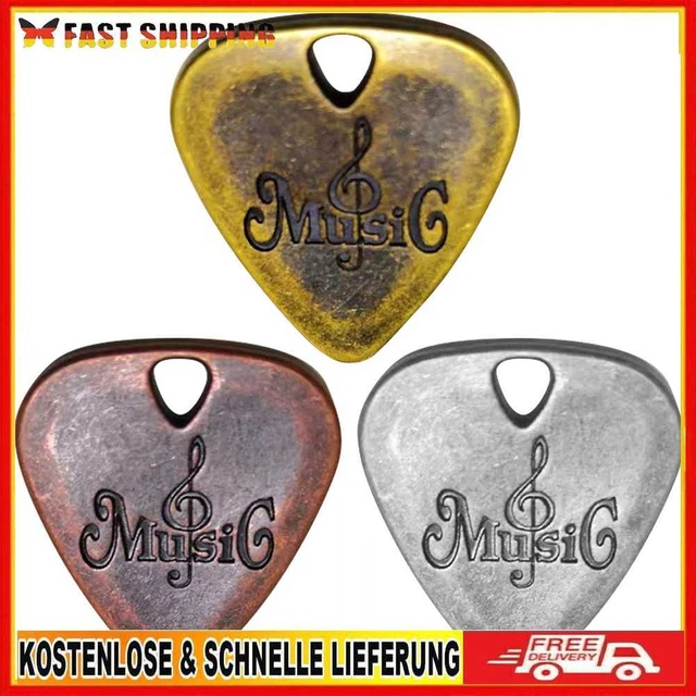 Zinc Alloy Guitar Pick Plectrum for Electric Guitar Musical Instrument Accessory