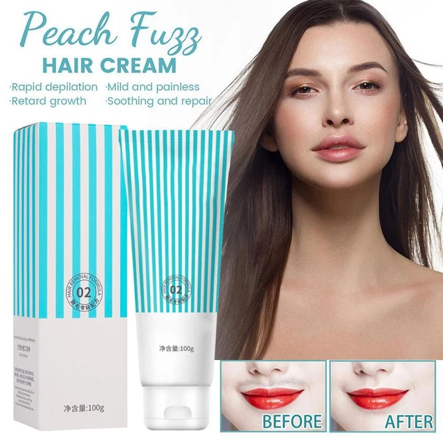 Crema depilazione donna viso baffi labbra capelli fini'