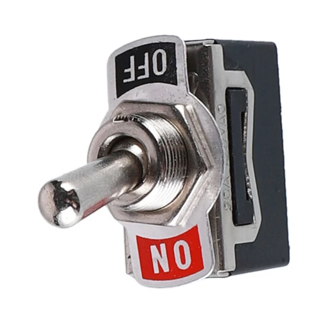 10X AC 250V 15A 2-Pin Toggle On/Off Switch Black £15.95 - PicClick UK
