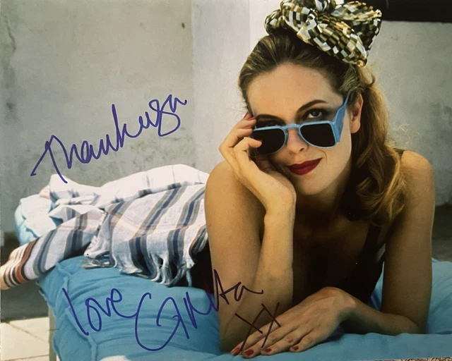Greta Scacchi Signed Autograph 10x8 Photo