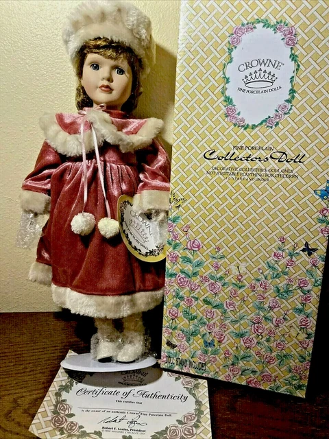 Crown top porcelain dolls