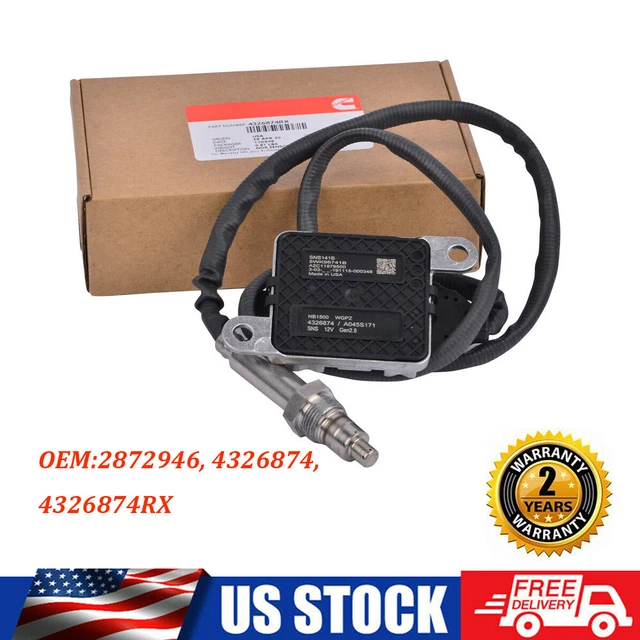 4326874RX OEM Nitrogen Oxygen Nox Sensor Outlet Exhaust For Cummins 11.0L 15.0L