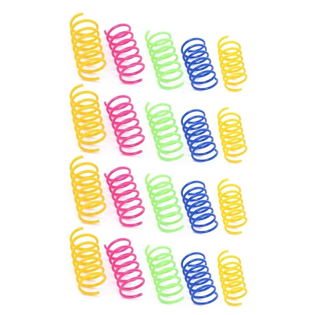 Plastic for Cat Springs for Swatting Biting Hunting Chasing to Keep Fit Ac