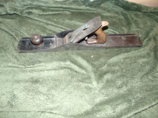 Vintage Stanley Bailey No.7 Jointer Plane,Corrugated Bottom USA Woodworking Tool