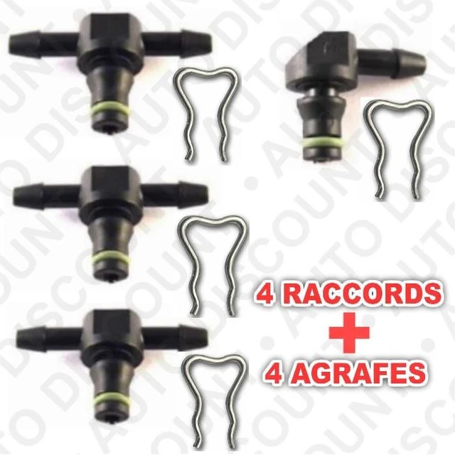 Lot De 4 Joints De Retour Gasoil Common Rail - Compatible Bosch HDI, CDI, DCI, TDCi