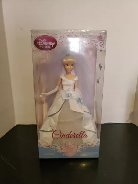 Disney Store Cinderella Doll "Once Upon a Wedding" 2011 Brand NEW  Rare HTF