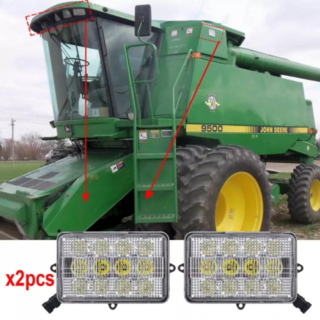 60W LED Combine Light For John Deere 9410,9510,9610,9400,9500,9600,9450,9550 X2