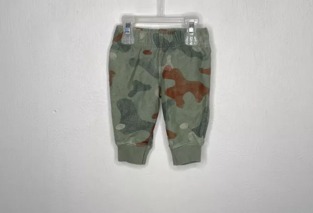 Carters Camouflage Jogger Sweatpants Baby Boys Size 3 Months Pull On