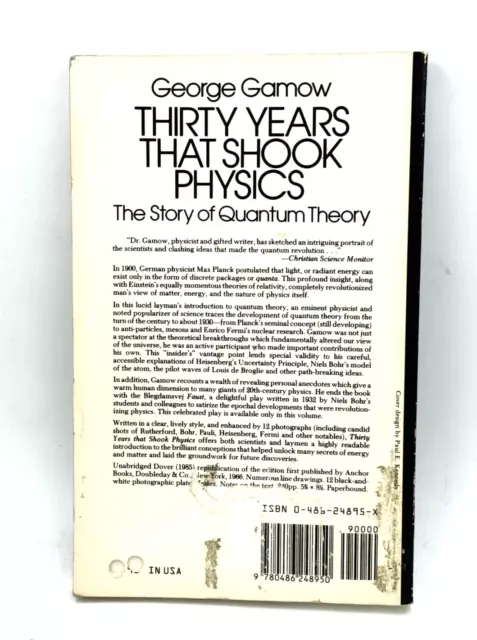 THIRTY YEARS THAT Shook Physics: The Story of Quantum Theory ...