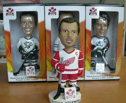 STEVE YZERMAN, Official Don Cherry Bobblehead, Detroit Red Wings, New in Box