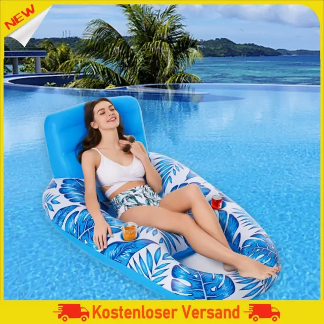 Swim Ring Portable Water Air Mattresses Multifunctional for Adults and Children