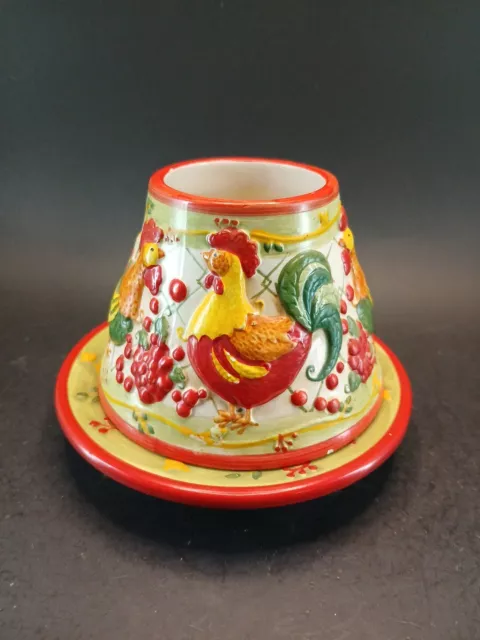 Yankee Candle Votive Holder Rooster  AA7