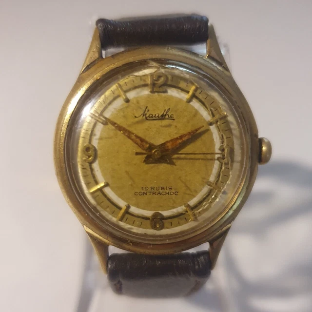 Montre Vintage Mécanique Pour Homme Jowissa JWb – Acier Inoxydable – Année 1981