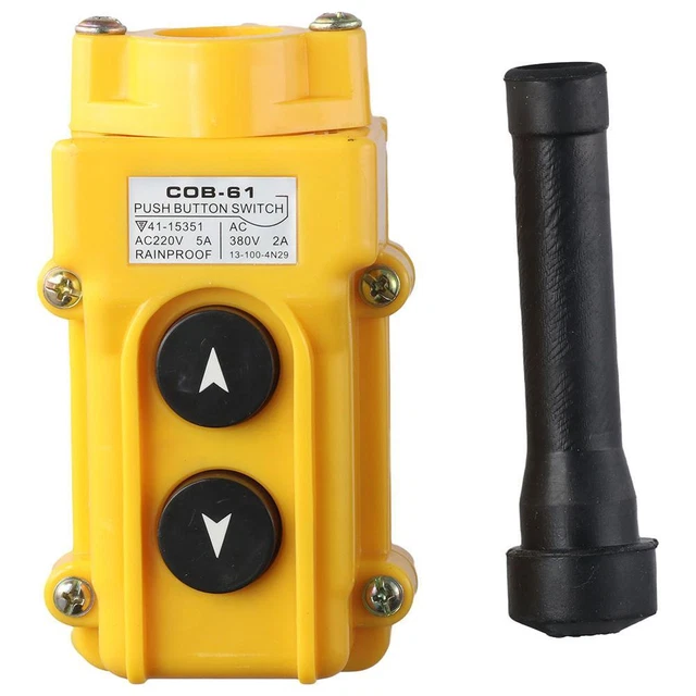 COB-61 HOIST CRANE Switch Yellow UP Down Hoist Switch Truck Tipper EUR ...