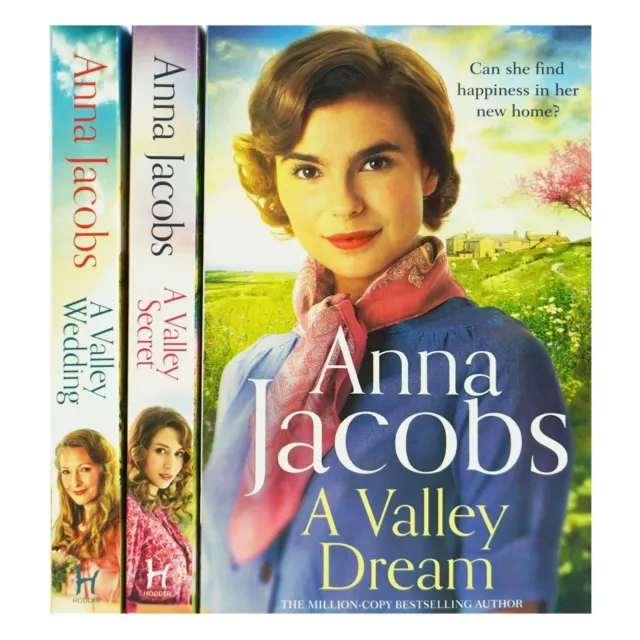 Backshaw Moss Series by Anna Jacobs 3 Books Collection Set - Fiction - Paperback