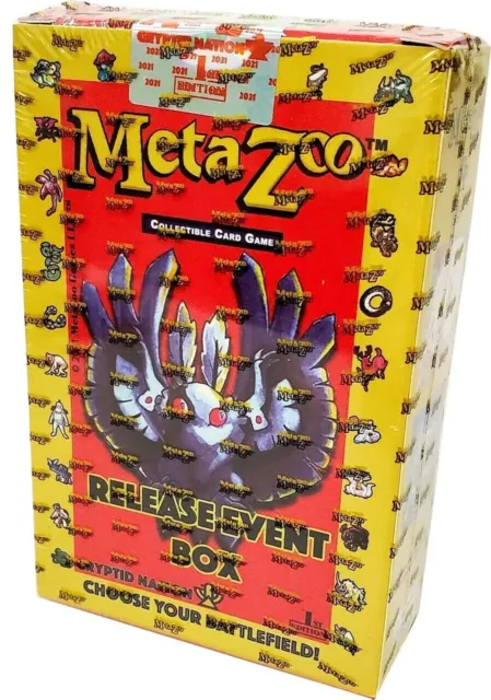 Metazoo -  Cryptid Nation First Edition Release Event Box (New and Sealed)