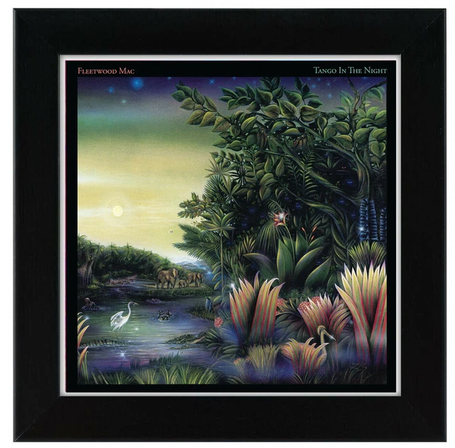 Fleetwood Mac - Tango In The Night Rock Album Cover Poster Giclée Print 8 x 8''