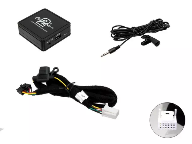 Toyota Corolla Bluetooth Streaming Adaptateur Mains-Libres Appels CTATYBT002 Aux