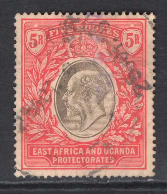 M13715 KUT-East Africa & Uganda Protectorates 1907 SG30 - 5R grey & red.