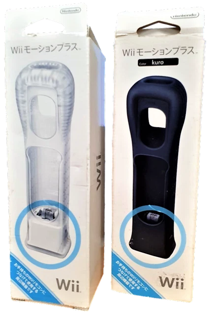 Genuine Nintendo Wii Motion Plus Adapter and Silicone Ex Japanese Stock Boxed