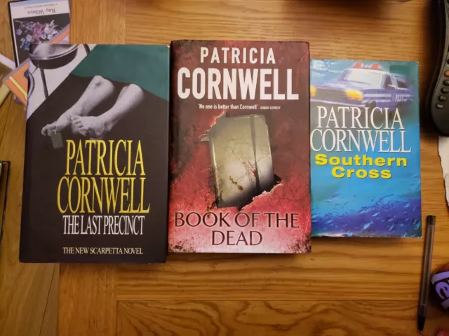 Patricia Cornwell Bundle Hardback - book of the dead - last precinct - southern