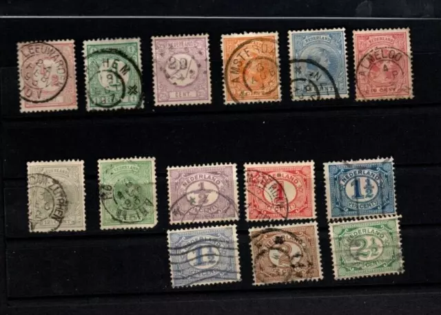 Netherlands early used collection, 2 photos