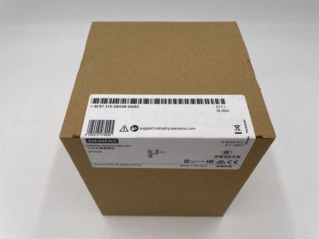 Siemens 6ES7313-5BG04-0AB0 SIMATIC S7 300 CPU313C 6ES7 313-5BG04-0AB0 SPS PLC