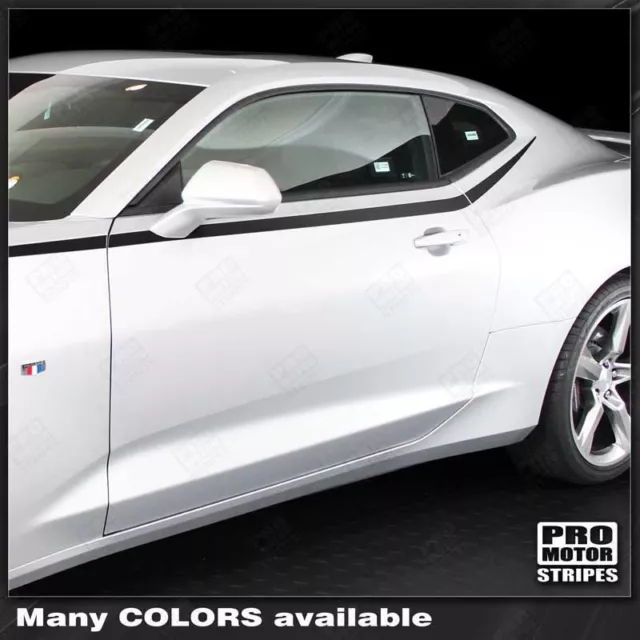 Chevrolet Camaro 2016-2023 Javelin Top Side Accent Stripes (Choose Color)